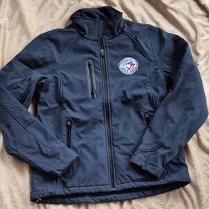 Men's Blue Jays Navy Windbreaker Jacket